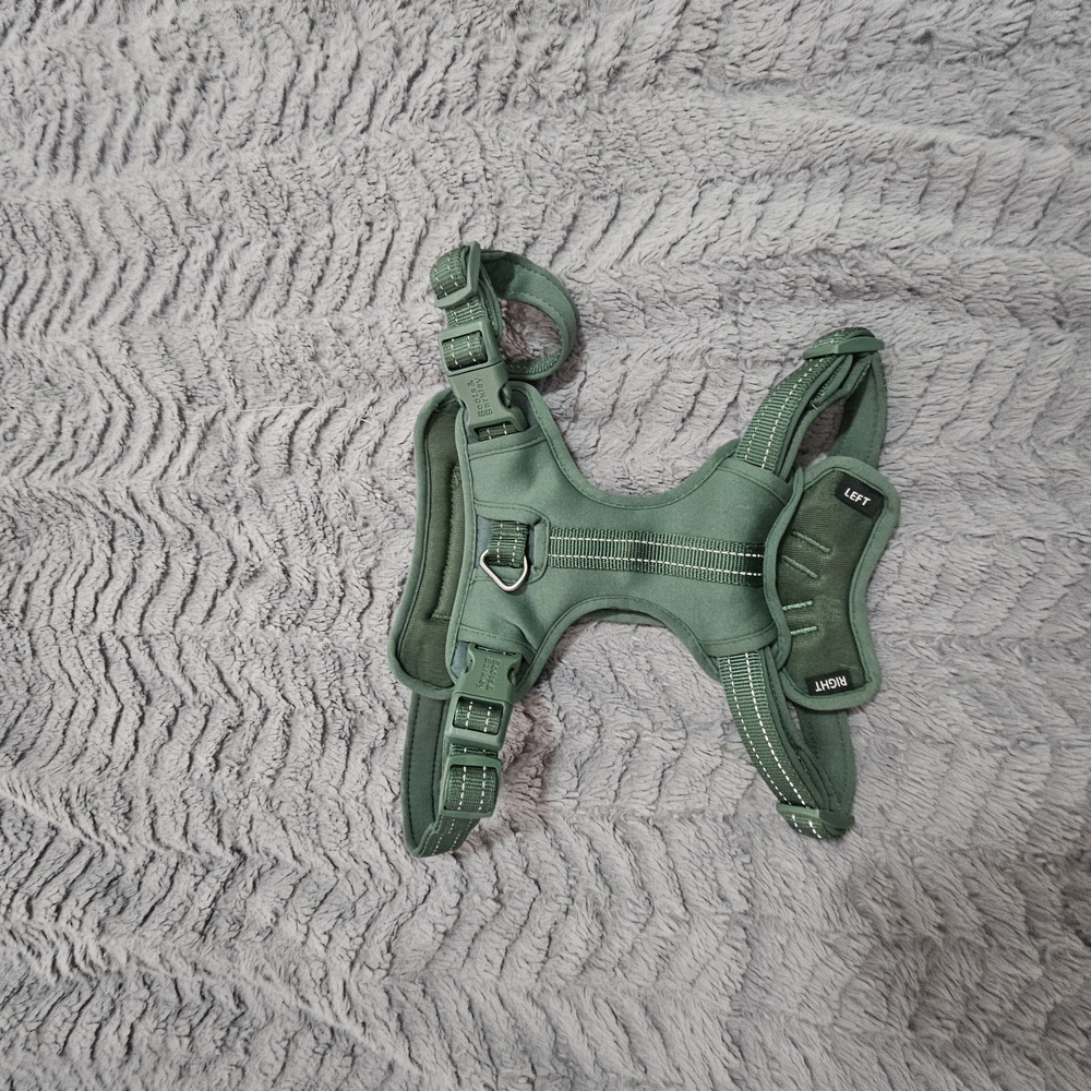 Dog Green Harness